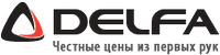Логотип фирмы Delfa в Камышине